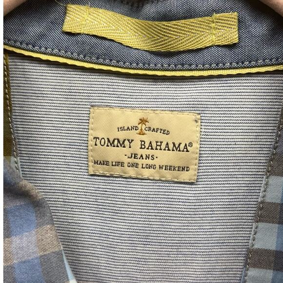 Tommy Bahama Mens Island Crafted Striped Button Up Shirt Size XXL Multicolor - Picture 7 of 9